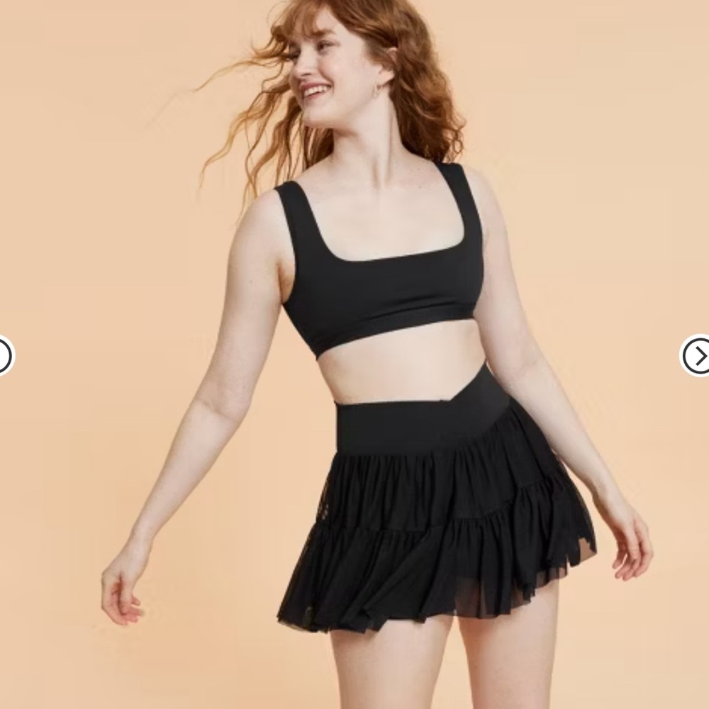 Black blogilates skort